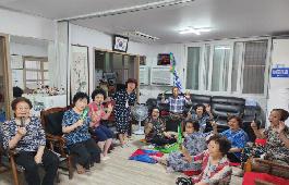 [국제신문] 동구 수정1동, 여름철 맞이 경로당 현장점검 및 간식배달 실시