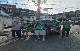 동구 초량6동 새마을지도자협의회 자율방역단 방역 활동 돌입
