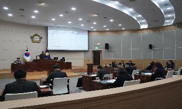 제335회 임시회 1차 본회의 사진