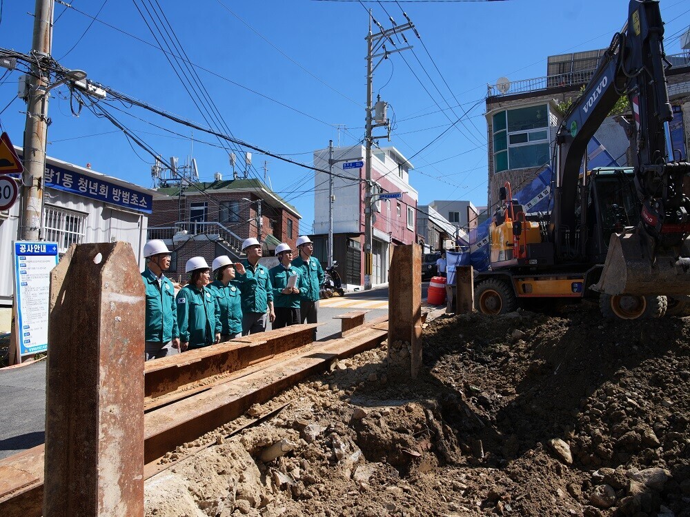 초량주민복합커뮤니티시설 공사현장 방문 1번째 이미지