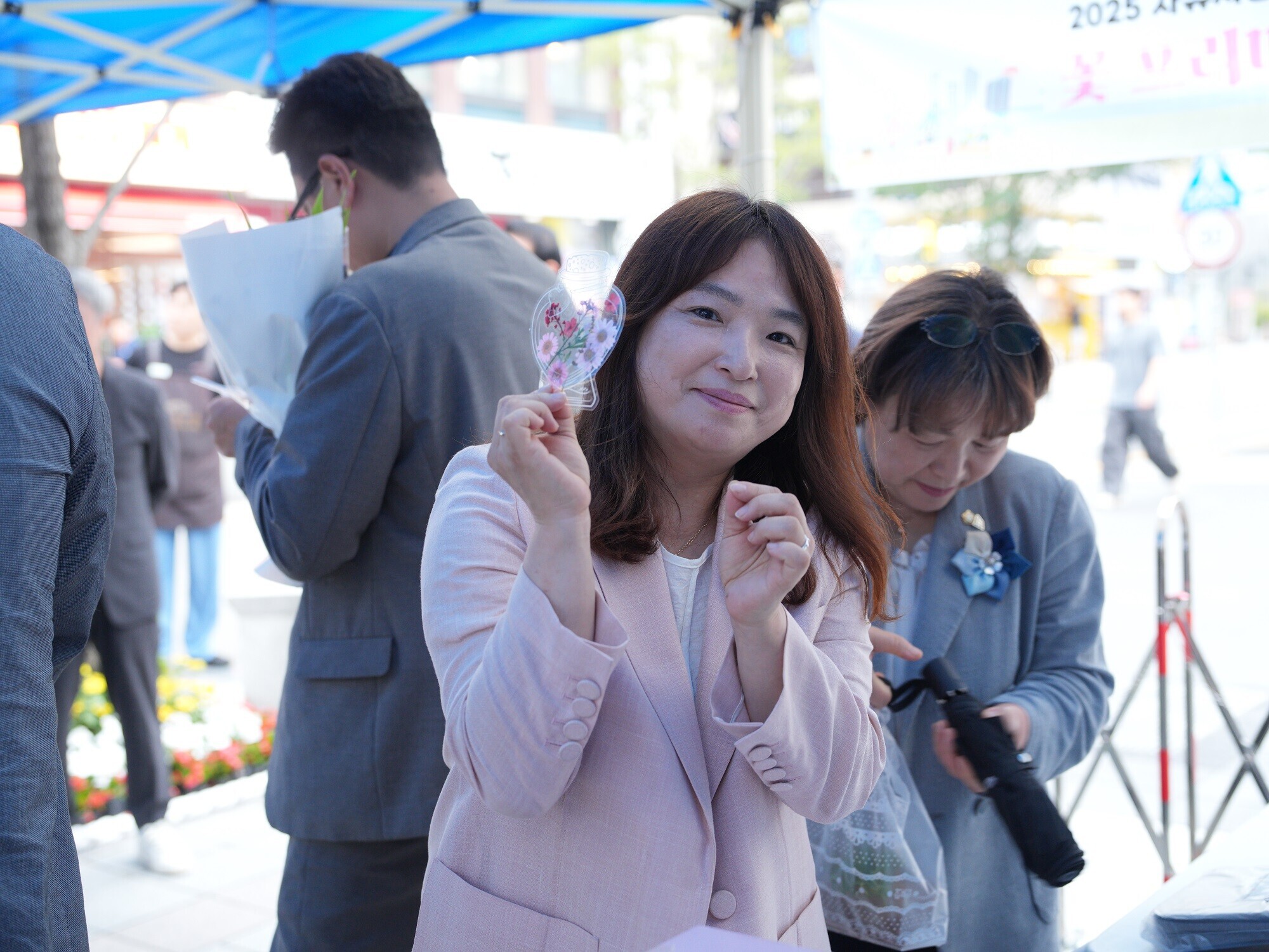 250613 자유시장 조방 꽃 프리마켓 4번째 이미지