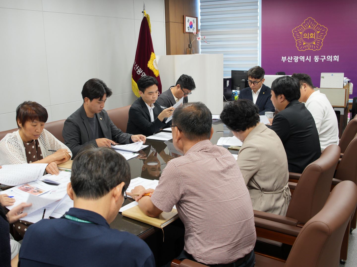 260908 9월 의원 정례간담회 개최 2번째 이미지