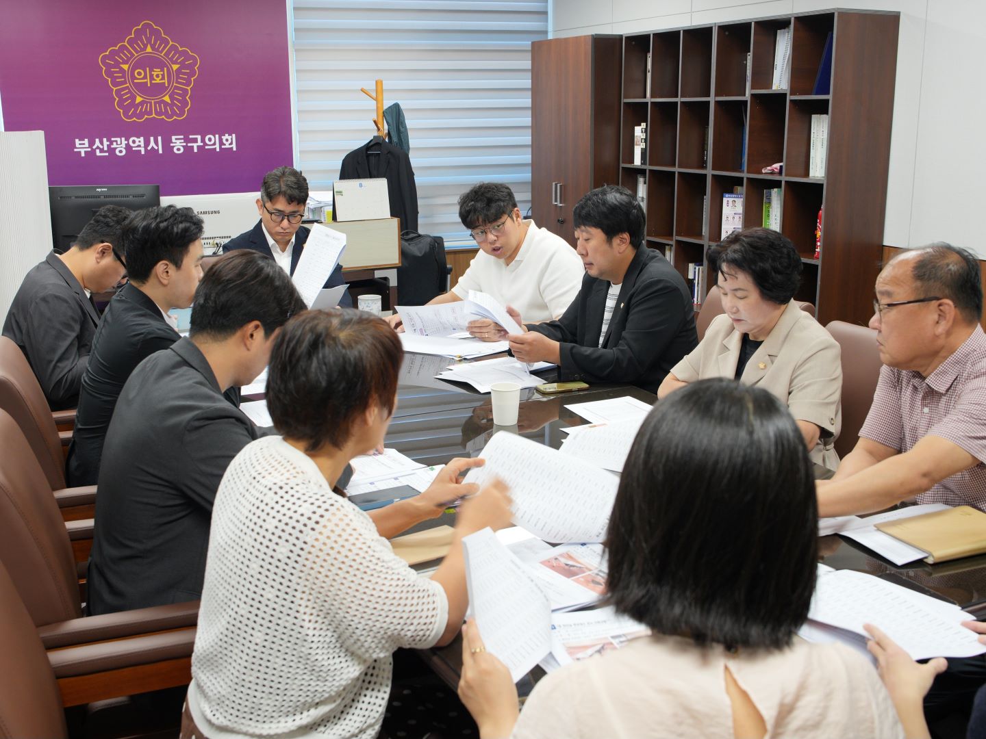 260908 9월 의원 정례간담회 개최 3번째 이미지