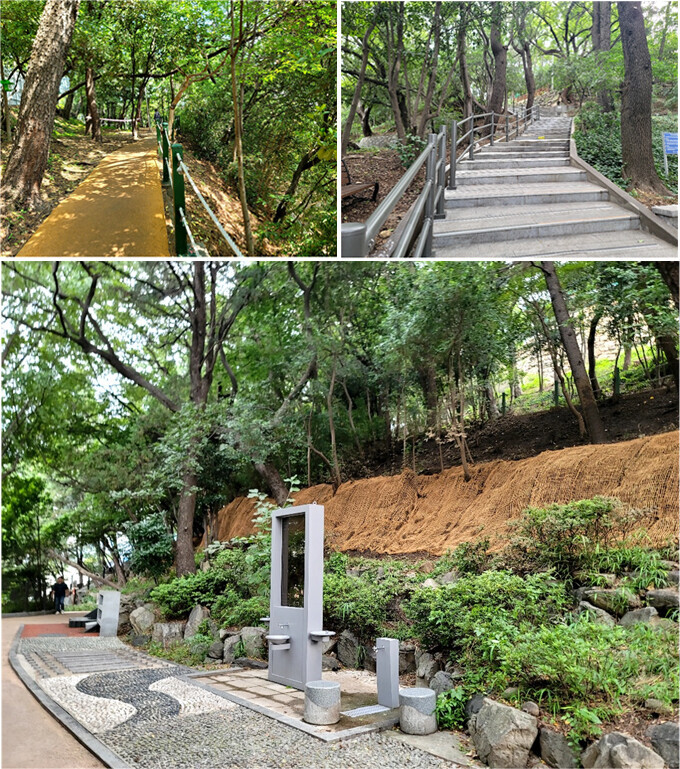 부산진성공원 시설사진