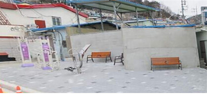 안창새뜰마을 소방도로 일원 운동시설 사진