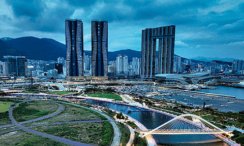 북항친수공원 전경