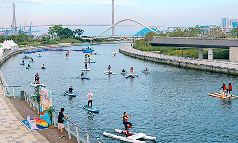 북항친수공원 레저