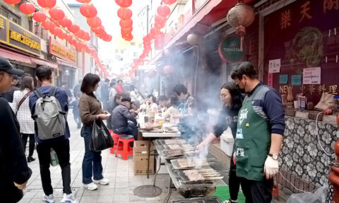 부산 속 작은 세계음식 거리