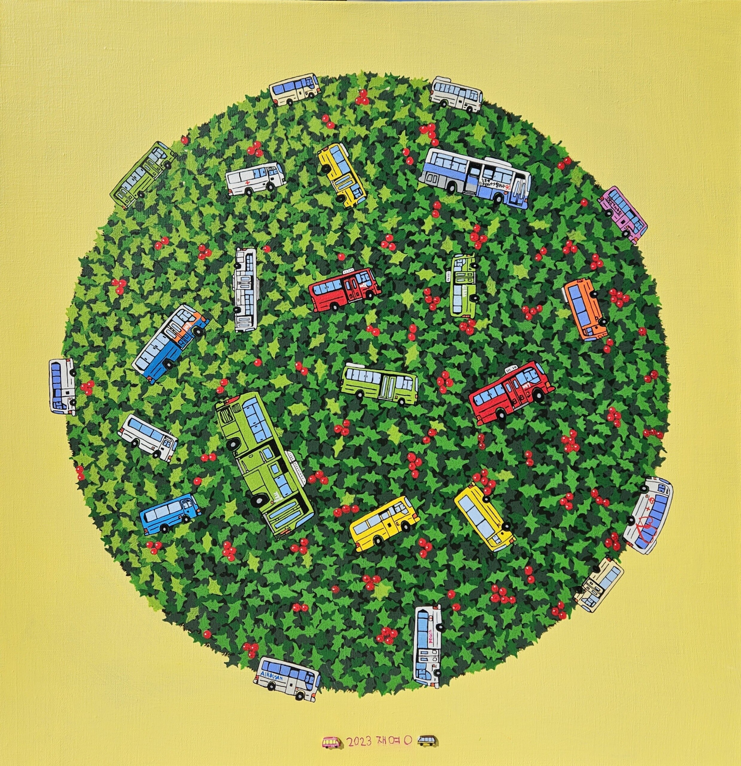 <호랑가시별 그리고 버스>의 이미지