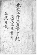 상경일기(1898.03～1899.02)
